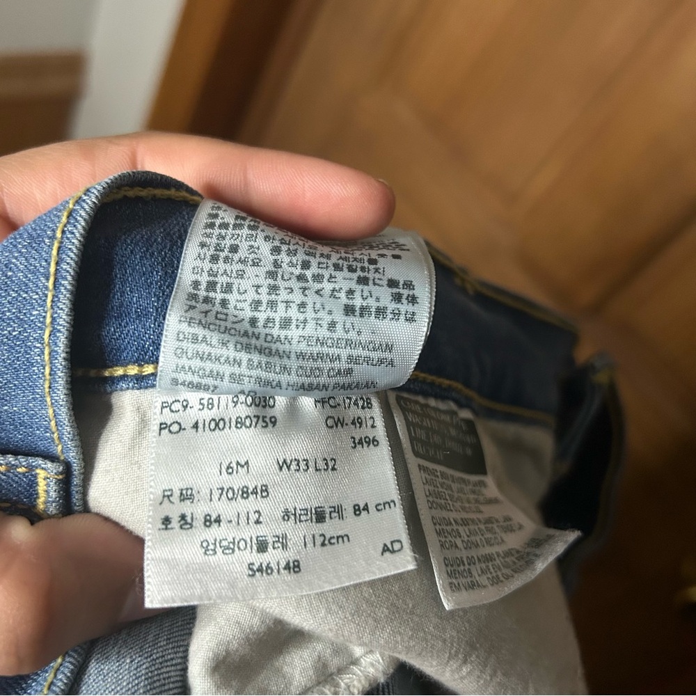 Levi’s 512 straight leg jeans - Picture 10 of 10